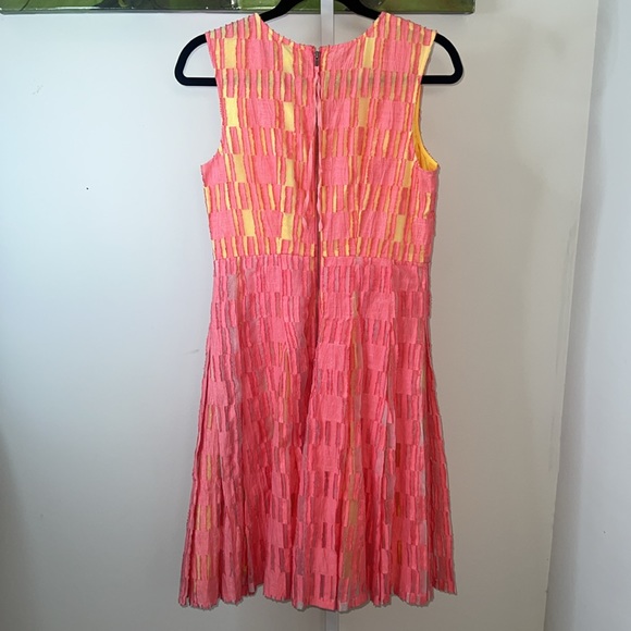 Tracy Reese Size 4 Coral Frock Dress - Picture 7 of 14